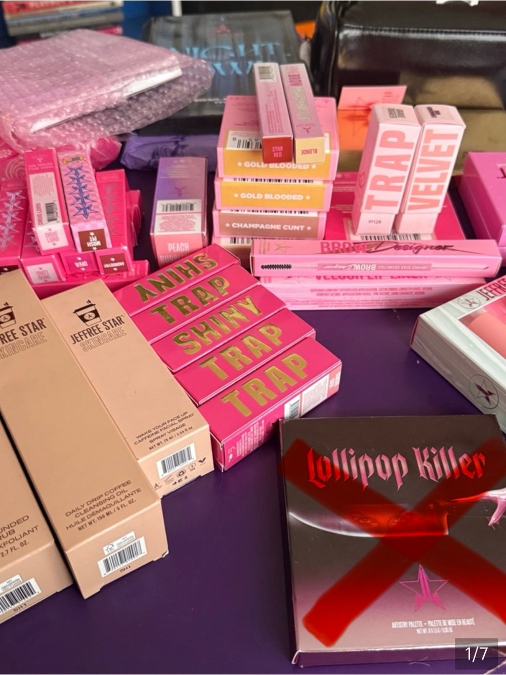 Closet Clean Out. Jeffree Star Mega Makeup Lot! Everything For Sale!